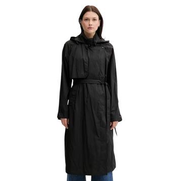 Γυναικείο Μπουφάν Τοmmy Hilfiger Ul Nylon Long Packable Windbrkr Black WW0WW46445-BDS