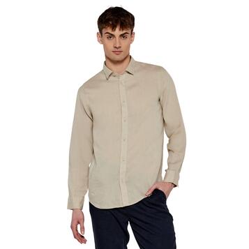 Ανδρικό Πουκάμισο Armani Jeans Μπέζ C-124339876