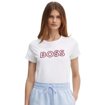 Γυναικείο T-shirt Boss Eventsa_logo1 10262714 01 White 50522209-100