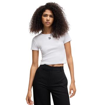 Γυναικείο T-Shirt Hugo Delanor White 50512000-100