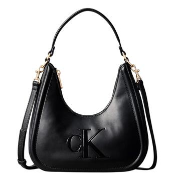 Γυναικεία Τσάντα Calvin Klein Bold Ck Small Crescent Bag Black LV04F3561G-UB1
