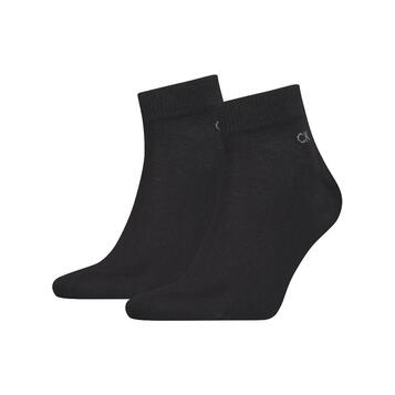 Κάλτσες Calvin Klein Ck Quarter 2p Black 701218706-001