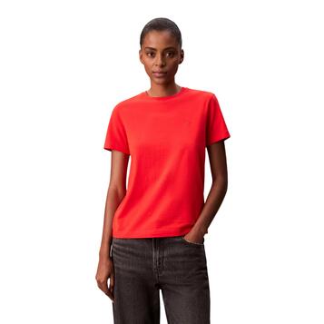 Γυναικείο T-Shirt Calvin Klein Archive Jersey Crew Tee EU Tuscan Terra Cotta LV047B224G-XM9
