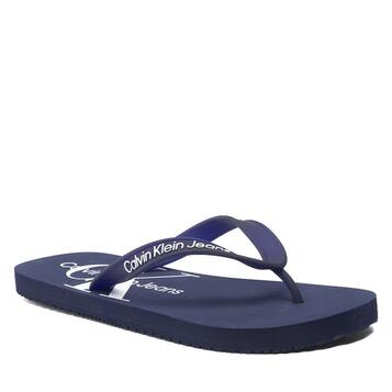 Ανδρικές Σαγιονάρες Calvin Klein Flip Flop Monogram Tpu Evening Blue YM0YM00055-CFE Ανδρικές Σαγιονάρες Calvin Klein Flip Flop Monogram Tpu Evening Blue YM0YM00055-CFE