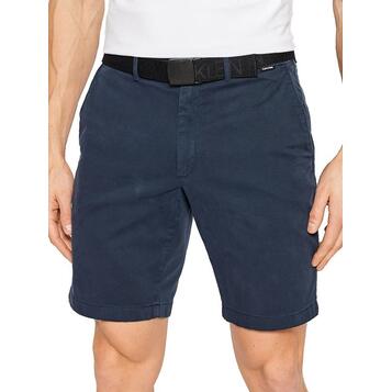Ανδρική Βερμούδα Calvin Klein Garment Dye Belted Calvin Navy K10K109443-DW4NI