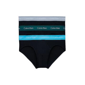 Ανδρικό Εσώρουχο Calvin Klein Hip Brief 3pk B Jade Sea Sky High Sleek Silver 0000U2661G-M9F