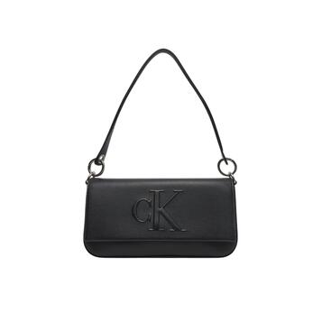 Γυναικεία Τσάντα Ώμου Calvin Klein Sculpted Flap Shoulder Pouch25 Black LV04K3148G-UB1