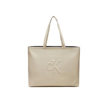 Γυναικεία Τσάντα Calvin Klein Sculpted Slim Tote34 Deboss Birch K60K612724-PAS Γυναικεία Τσάντα Calvin Klein Sculpted Slim Tote34 Deboss Birch K60K612724-PAS