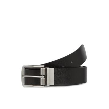 Ανδρική Ζώνη Calvin Klein Fl Cl Rev_ Adj Lthr Aop Belt 40mm Black Pebble_ Black Allover K50K511147-0GQ