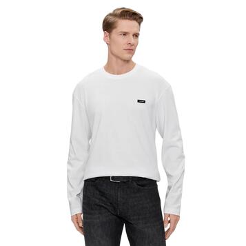 Αντρική Μπλούζα Calvin Klein Cotton Comfort Ls White K10K111847-YAF