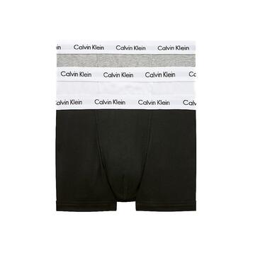 Ανδρικό Εσώρουχο Calvin Klein Low Rise Trunk 3pk Black White Grey Heather 0000U2664G-998