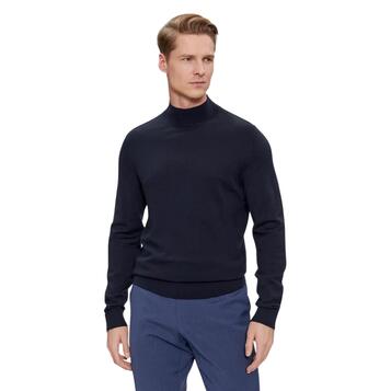 Ανδρικό Πουλόβερ Calvin Klein Superior Wool Mock Neck Ck Night Sky K10K110424-CHW