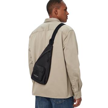 Ανδρικό Τσαντάκι Calvin Klein Bold N/s Sling Black LV04D3457G-UB1