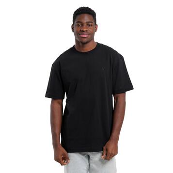 Αντρικό T-shirt Calvin Klein Soft Layered Monogram Black J30J327089-BEH