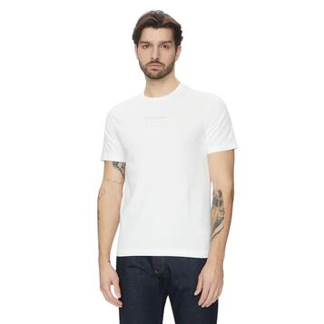 Ανδρικό T-Shirt Calvin Klein Raised Editorial Logo Bright White K10K114172-YAF