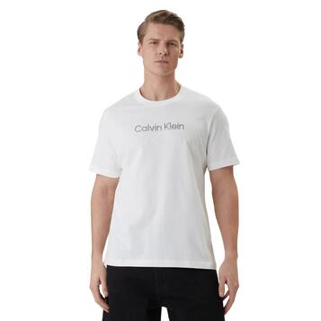 Ανδρικό T-Shirt Calvin Klein 30s Eu Wholesale E Sportswear Grap Bright White LV04LF813G-YAF