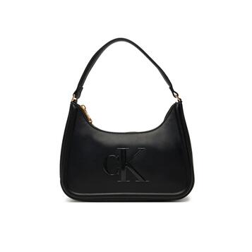 Γυναικεία Τσάντα Calvin Klein Raised Ck Small Shoulder Bag Black LV04F3230G-UB1