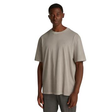 Αντρικό T-shirt Calvin Klein Washed Puff Print Rock Ridge J30J327078-PEO