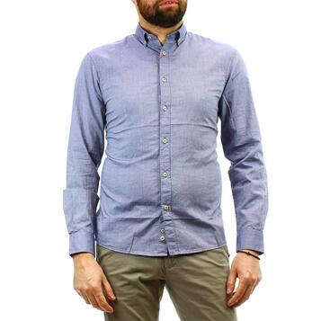 Ανδρικό Πουκάμισο Celio Napinpoint Navy NAPINPOINT-NAVY