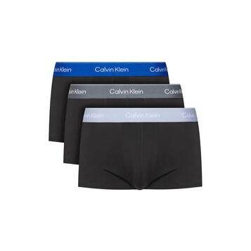 Aνδρικά Εσώρουχα Calvin Klein Low Rise Trunk 3pk Black w/ Royalty WB/Black w/ Casual LV00NB4389-R9B