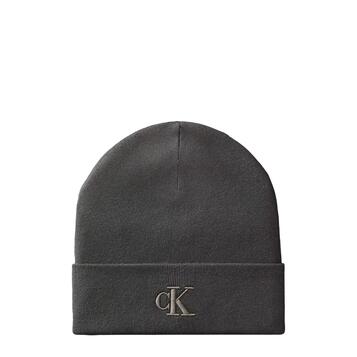 Ανδρικός Σκούφος Calvin Klein Ck Fine Rib Beanie Beluga LV04D8020G-PAR