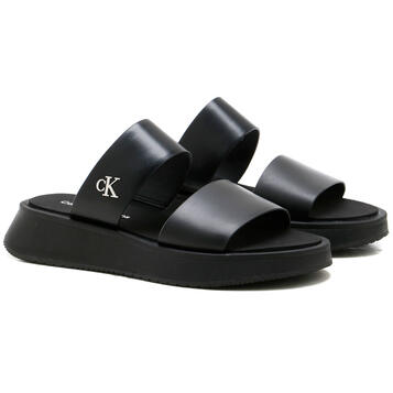 Γυναικείες Παντόφλες Calvin Klein Sandal Slide Double Strap Triple Black YW0YW01694-0GJ Γυναικείες Παντόφλες Calvin Klein Sandal Slide Double Strap Triple Black YW0YW01694-0GJ
