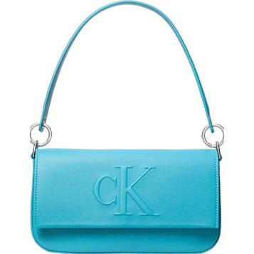 Γυναικεία Τσάντα Calvin Klein Sculpted Flap Shoulder Pouch25 Teal Slate LV04K3148G-XT6