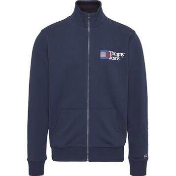 Ανδρική Ζακέτα Tommy Jeans Tjm Reg Entry Full Zip Twilight Navy DM0DM15690-C87