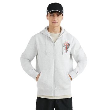 Ανδρική Ζακέτα Tommy Jeans Tjm Reg Modern Sport T Zip Thru Silver Grey Htr DM0DM16361-PJ4 Ανδρική Ζακέτα Tommy Jeans Tjm Reg Modern Sport T Zip Thru Silver Grey Htr DM0DM16361-PJ4