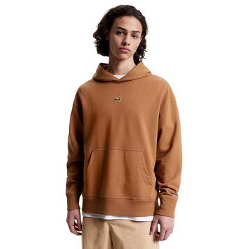 Ανδρικό Φούτερ Tommy Jeans Tjm Rlx Signature Hoodie Desert Khaki DM0DM17785-GWJ