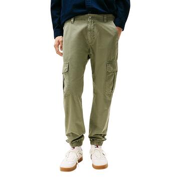 Ανδρικό Παντελόνι Cargo Tommy Jeans Ryan Cargo Aruba Green DM0DM20284-MR632 Ανδρικό Παντελόνι Cargo Tommy Jeans Ryan Cargo Aruba Green DM0DM20284-MR632