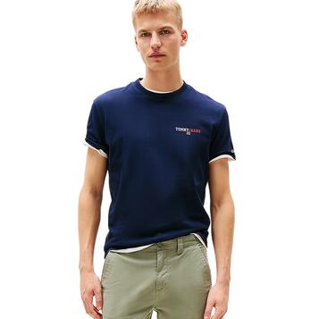 Ανδρικό T-Shirt Τommy Jeans Reg Dna Graphic Tee Ext Dark Night Navy DM0DM20815-C1G