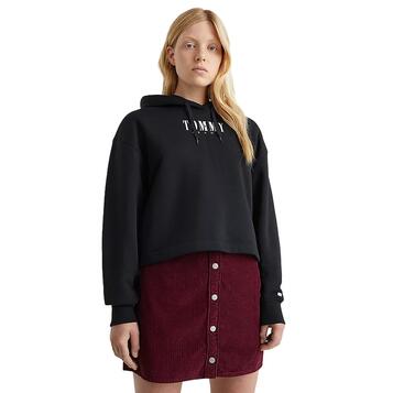 Γυναικείο Φούτερ Tommy Jeans Tjw Rlxd Essential Logo 2 Hoodie Black DW0DW14327-BDS Γυναικείο Φούτερ Tommy Jeans Tjw Rlxd Essential Logo 2 Hoodie Black DW0DW14327-BDS