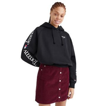 Γυναικείο Φούτερ Tommy Jeans Tjw Rlxd Lower Case 2 Hoodie DW0DW14340-BDS Γυναικείο Φούτερ Tommy Jeans Tjw Rlxd Lower Case 2 Hoodie DW0DW14340-BDS