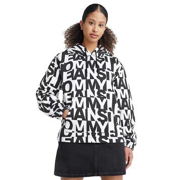 Γυναικείο Φούτερ Tommy Jeans Tjw Rlxd Tj Repeat Aop DW0DW14361-0K7 Γυναικείο Φούτερ Tommy Jeans Tjw Rlxd Tj Repeat Aop DW0DW14361-0K7