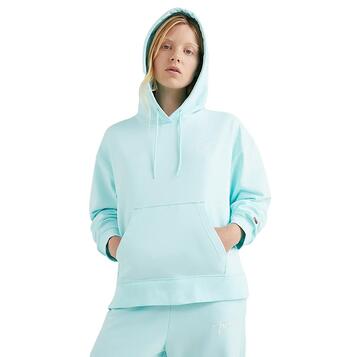 Γυναικείο Φούτερ Tommy Jeans Tjw Rlx Signature Hoodie Aqua Coast DW0DW14853-CSP Γυναικείο Φούτερ Tommy Jeans Tjw Rlx Signature Hoodie Aqua Coast DW0DW14853-CSP