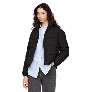 Γυναικείο Μπουφάν Tommy Jeans Essential Puffer Ext Black DW0DW18827-BDS