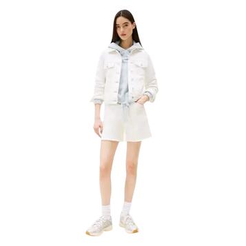Γυναικείο Σορτς Tommy Jeans Mom BI8194 Denim White DW0DW20093-1CENI
