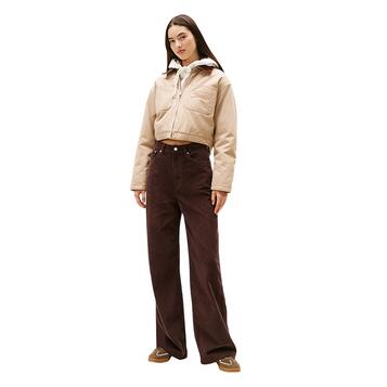 Γυναικείο Παντελόνι Tommy Jeans Claire Hr Wide Cord Rich Brown DW0DW21700-GS734 Γυναικείο Παντελόνι Tommy Jeans Claire Hr Wide Cord Rich Brown DW0DW21700-GS734
