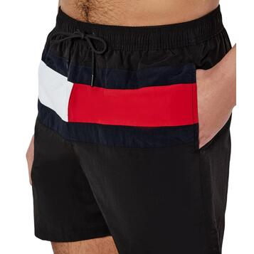 Ανδρικό Μαγιό Tommy Hilfiger Medium Drawstring Black UM0UM03474-BDS