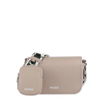 Γυναικεία Τσάντα Hugo Bel Crossbody Flap Dark Beige 50541869-258