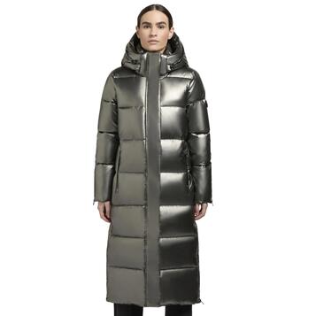 Γυναικείο Μπουφάν Khujo Hedd Shiny Med Gry HEDDSHINY-224