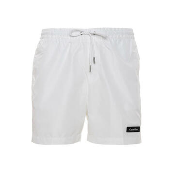 Ανδρικό Μαγιό Calvin Klein Medium Drawstring Pvh Classic White KM0KM00721-YCD