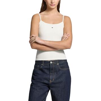 Γυναικείο Top Tommy Jeans Essential Strap Ext Ecru DW0DW20675-YBL