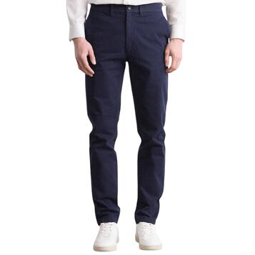 Ανδρικό Παντελόνι Calvin Klein Sateen Stretch Slim Chino Dark Sapphire K10K113429-CEF32