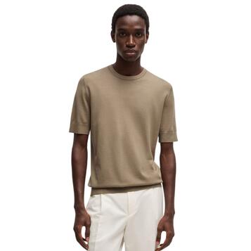 Ανδρική Μπλούζα Hugo San Carl Cv Medium Brown 50536693-219