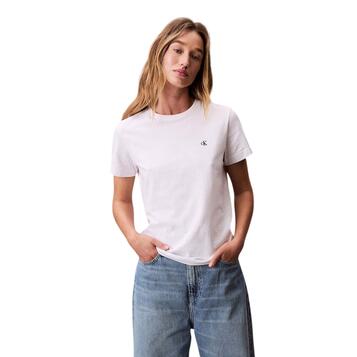Γυναικείο T-Shirt Calvin Klein Archive Jersey Crew Tee EU Brilliant White LV047B224G-YAA