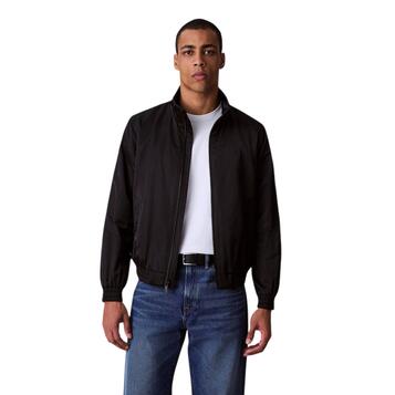 Ανδρικό Μπουφάν Calvin Klein Ls Padded Harrington Jacket Black LV04RC516G-UB1
