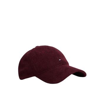 Ανδρικό Καπέλο Tommy Hilfiger Th Flag 6 Panel Cord Cap Deep Burgundy AM0AM13583-XIH