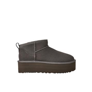 Γυναικεία Μποτάκια Ugg Classic Ultra Mini Platform Charcoal 1135092-CHRC